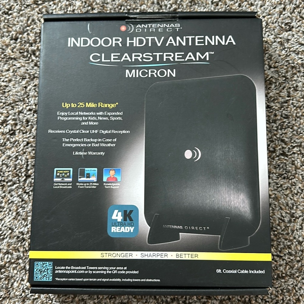 Indoor HDTV Antenna